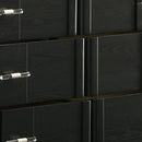 Opel - 6 Drawer Dresser - Black by HouseOfZazla