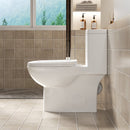 1.1/1.6 GPF Tornado Flush One-Piece Toilet with Comfort Chair Seat by HouseOfZazla
