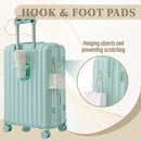 20" / 24" / 28" 3 Pieces / Set Spinner Wheel Luggage, Carry On Suitcase, With Cup Holder & USB Port & Phone Holder by HouseOfZazla