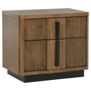 Moraga - 2 Drawer Nightstand - Ash Brown by HouseOfZazla