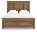 Feddinger - Panel Storage Bed