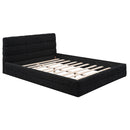Upholstered Platform Bed With Headboard by HouseOfZazla