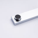 8 inch Widespread Bathroom Faucet Matte Black Bathroom Faucets for Sink 3 Hole Brass 2 Handle Lavatory Square Faucet Modern rv Bathroom Faucets