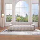 88 in. Cloud 3 Seater Chenille Sofa with Button Tufted Upholstered Couch by HouseOfZazla
