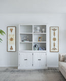 French Country Wood Cabinet