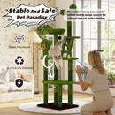 72in Cactus Cat Tree Tall Cat Tower for Indoor Cats by HouseOfZazla
