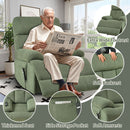 Oversized Power Lift Recliner Chai With Remote Control, Side Pocket, Spacious Seat by HouseOfZazla