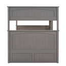 Bunk Bed With Twin Size Trundle, Guardrails by HouseOfZazla