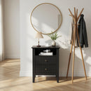Fluted Nightstand With 2 Drawers by HouseOfZazla