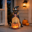 Halloween German Shepherd Dog Statue