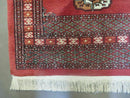 2' 8" X 10' Vintage Handmade Bokhara Turkoman Pakistani Wool Runner Rug Nice