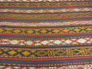 6' X 10' Antique 1930 Turkish Jajim Kilim Handmade Flat Weave Wool Rug Veg Dye