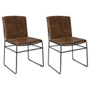 Arthur - Dining Chairs (Set of 2) - Antique Brown by HouseOfZazla