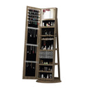 Swivel Jewelry Cabinet With Full Length Mirror by Unique Piece Furniture