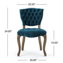 KD Tufted Chair Set of 2