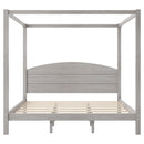 anopy Platform Bed With Headboard And Support Legs by HouseOfZazla