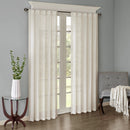Solid Crushed Curtain Panel Pair (2 Pcs Window Panels)