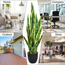 35.5 Inch Indoor-Outdoor Decoration Fake Artificial Snake Plant by LJGDeals