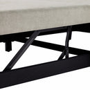 55.1" Pull Out Sleep Sofa Bed Loveseats Sofa Couch with Adjustable Backrest, Storage Pockets, 2 Soft Pillows, USB Ports for Living Room, Bedroom, Apartment, Office, Beige