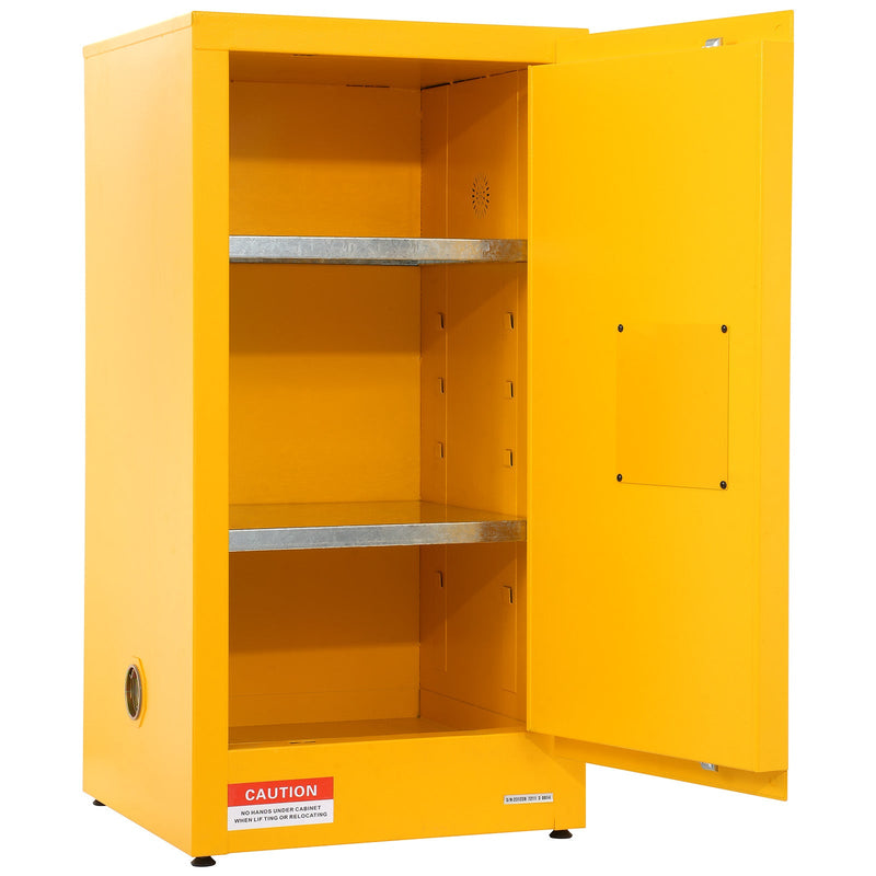 Galvanized Steel Flammable Storage Cabinet, photo 5 of 10