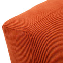 Accent Chair - Modern Industrial Slant Armchair with Metal Frame - Premium High Density Soft Single chair for Living Room Bedroom