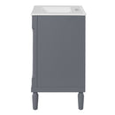 Bathroom Vanity With Top Sink, 2 Tier Storage Cabinet by HouseOfZazla