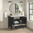 James Martin Myrrin 36" Single Bathroom Vanity, Carbon Oak