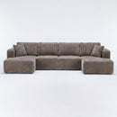 U-Shape Modular Sectional Sofa For Living Room