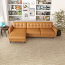 Allison - Mid-Century Modern Sectional Sofa Chaise by HouseOfZazla