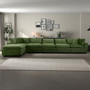 Hayward Olive Sectional Sofa