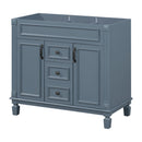 Bathroom Vanity Cabinet With 2 Soft Closing Doors And 2 Drawers by Unique Piece Furniture