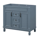 Bathroom Vanity Cabinet With 2 Soft Closing Doors And 2 Drawers by Unique Piece Furniture