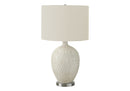 Lighting, Table Lamp, Ceramic, Contemporary - Cream