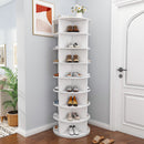 Rotating Shoe Rack Tower, 8-Tier 360° Spinning Organizer