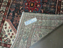 3' 6" X 10' 3" Antique Handmade Turkish Wool Runner Rug