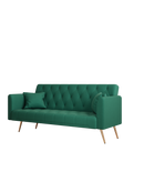 71" Convertible Double Folding Living Room Sofa Bed