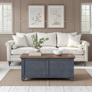 Lift-Top Coffee Table - Blue by HouseOfZazla