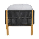 Grotta Outdoor Wood Club Chair