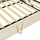 Twin Size Upholstered Daybed With Pop Up Trundle by HouseOfZazla