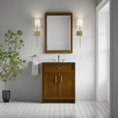 James Martin Bellshire 30" Single Bathroom Vanity, Honey Oak