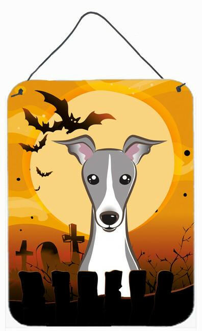 Halloween Italian Greyhound Wall or Door Hanging Prints BB1794DS1216