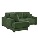 93" Sectional Sofa, L Shaped Sofa Couch