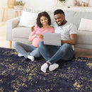 Maval - Abstract Washable Area Rug by HouseOfZazla