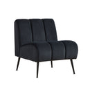 Upholstered Armless Chair For Living Room by HouseOfZazla