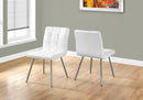 Side Upholstered Dining Chair Set of 2 for Dining Room by HouseOfZazla