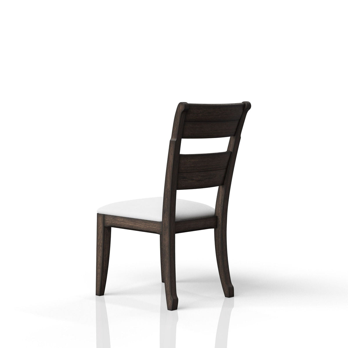 Upholstered Seat Side Chair - Chocolate, photo 5 of 6