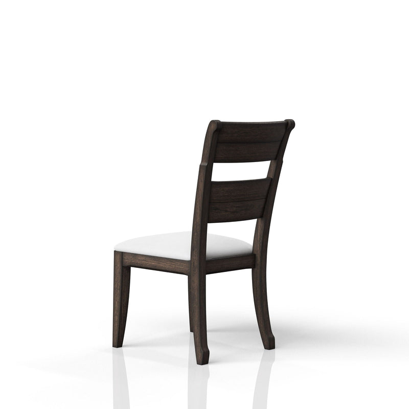 Upholstered Seat Side Chair - Chocolate, photo 5 of 6