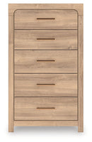 Kinlanni - Five Drawer Chest - Tan by Unique Piece Furniture