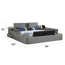 Zoya - Smart Multifunctional Bed, Built In Bluetooth Speakers, USB Charging