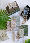 S/2 Decorative Book Boxes with Rustic Floral Patterns by HouseOfZazla